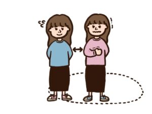 パーソナルスペースのイメージ